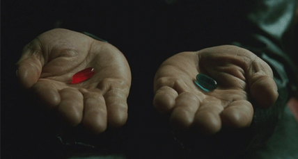 The Red Pill and The Blue Pill Matrix ~ the writings of God Dieux.